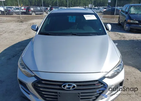 2018 Hyundai Elantra Sport from USA, damaged, VIN KMHD04LB9JU474878